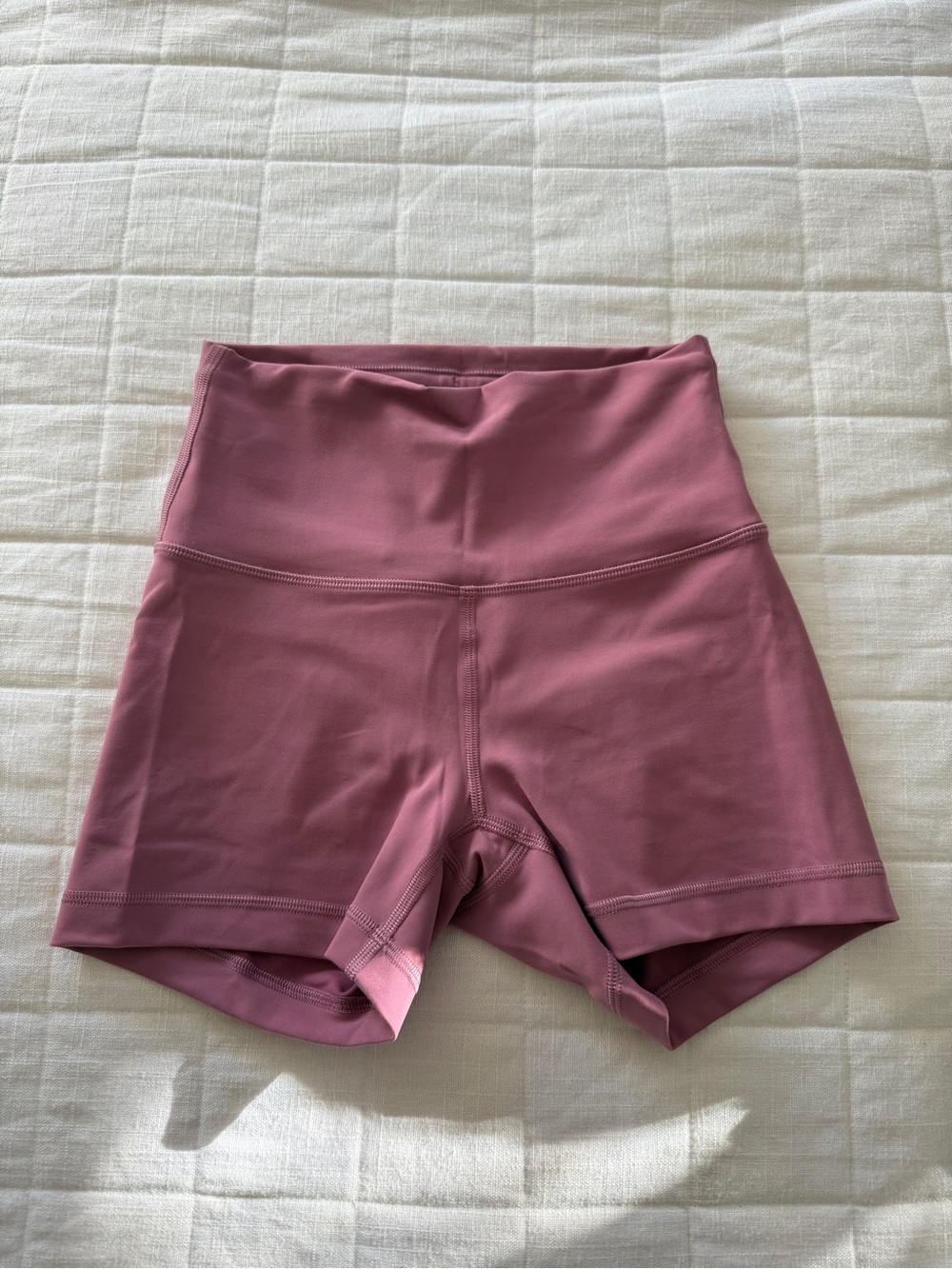 lululemon athletica High-Rise Bike Shorts — Dusty Rose